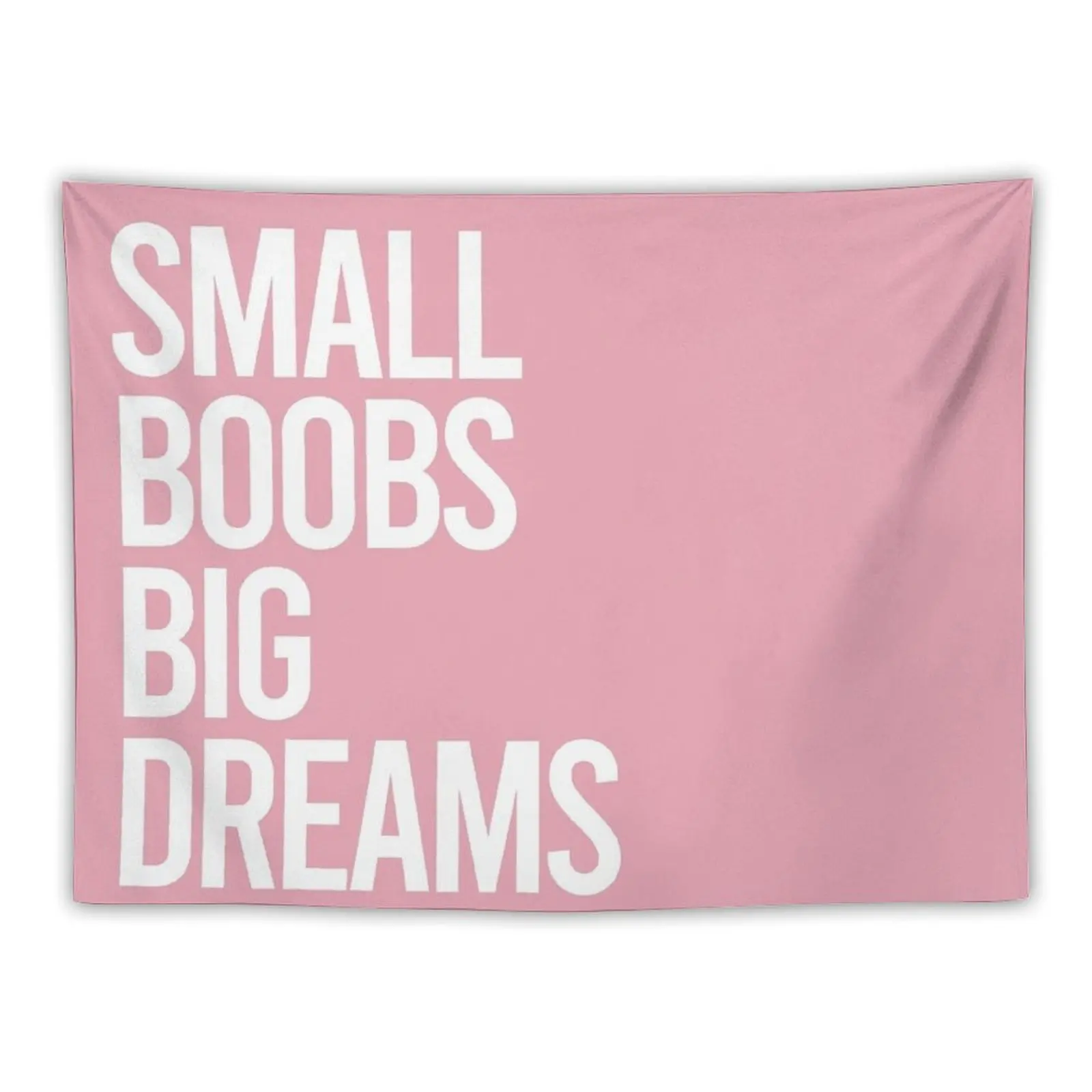 Small Boobs, Big Dreams (darker Pink) Tapestry Korean Room Decor Decor For Bedroom Tapestry
Small Boobs, Big Dreams (darker Pink) Tapestry Korean Room Decor Decor For Bedroom Tapestry