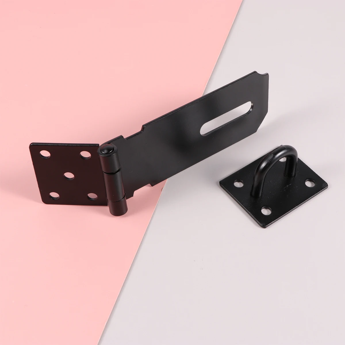 1pc 4Inches Anti-Theft Door Buckle Security Latch Heavy Duty Rustproof Scratchproof Door Lock For Home Hotel Use Black
1pc 4Inches Anti-Theft Door Buckle Security Latch Heavy Duty Rustproof Scratchproof Door Lock For Home Hotel Use Black