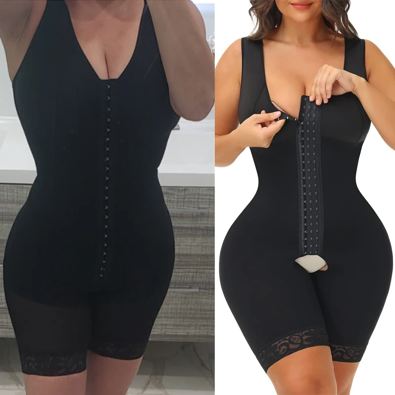 Shapewear For Women Fajas Colombianas Tummy Control Waist Trainer Full Body Shaper Bodysuit Compression Garment Slimming Belly
Shapewear For Women Fajas Colombianas Tummy Control Waist Trainer Full Body Shaper Bodysuit Compression Garment Slimming Belly