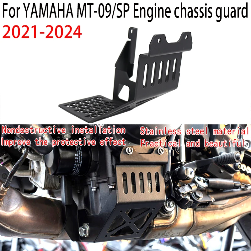 For YAMAHA MT 09 Engine chassis guard Yamaha mt 09 SP Undercar guard 2021 2022 style 2023 2024style Chassis protection plate
For YAMAHA MT 09 Engine chassis guard Yamaha mt 09 SP Undercar guard 2021 2022 style 2023 2024style Chassis protection plate