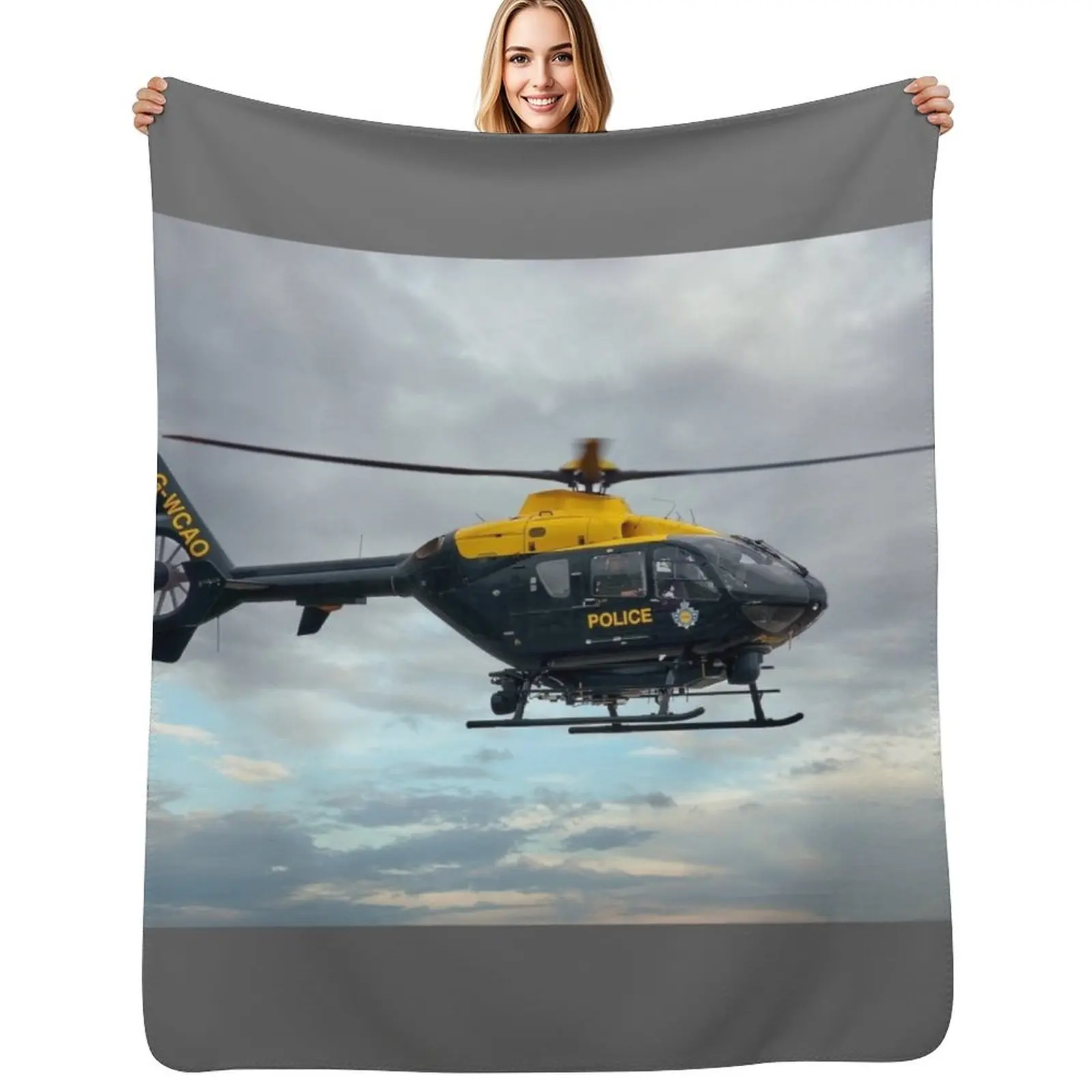 Police Eurocopter EC135T2 Throw Blanket blankets ands Single for sofa Nap Blankets
Police Eurocopter EC135T2 Throw Blanket blankets ands Single for sofa Nap Blankets