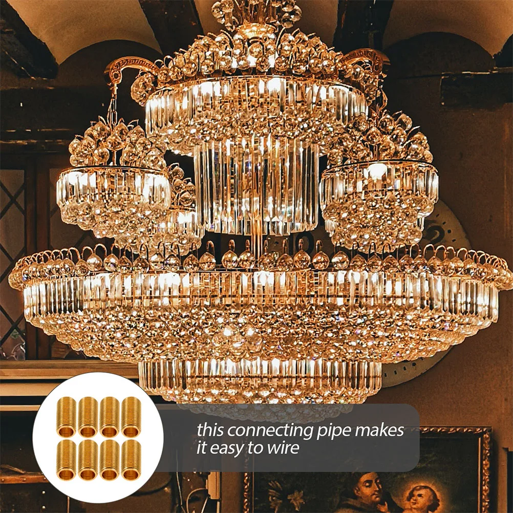 8pcs Threaded Tube 15mm Length Lamp Lighting Lamp Parts Fixture Lighting Fixture Parts Nipples Copper Hardware
8pcs Threaded Tube 15mm Length Lamp Lighting Lamp Parts Fixture Lighting Fixture Parts Nipples Copper Hardware