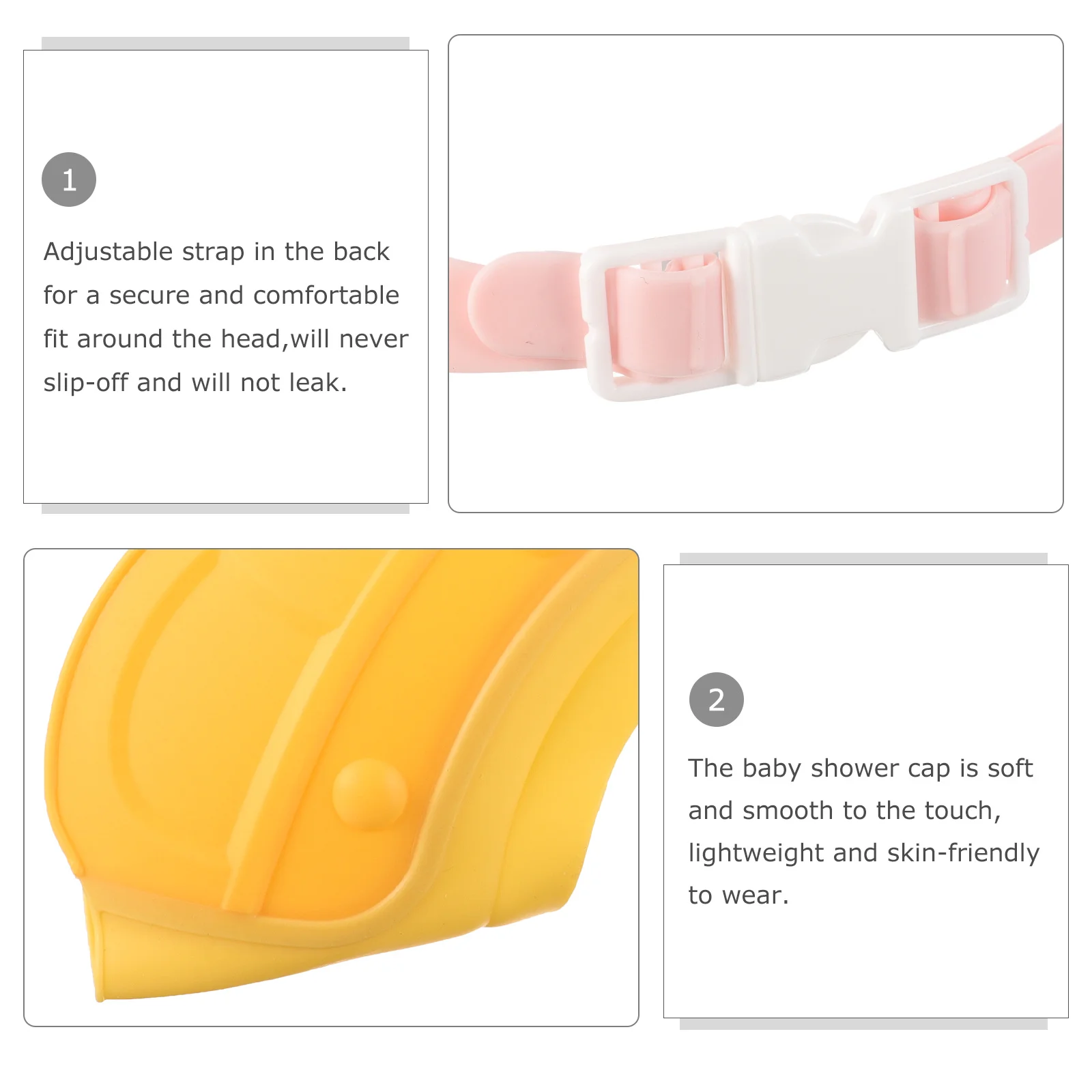 2 шт., детские шапочки для душа, щитки для мытья волос, регулируемые силиконовые шапочки для ванны для малышей, защита глаз, ушей, шапочки для шампуня
2 шт., детские шапочки для душа, щитки для мытья волос, регулируемые силиконовые шапочки для ванны для малышей, защита глаз, ушей, шапочки для шампуня