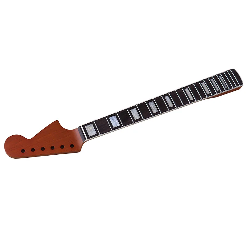6-string, 22fret, large head, baked maple electric guitar neck, rose wood matte, 610 string length, down-tuned DIY
6-string, 22fret, large head, baked maple electric guitar neck, rose wood matte, 610 string length, down-tuned DIY