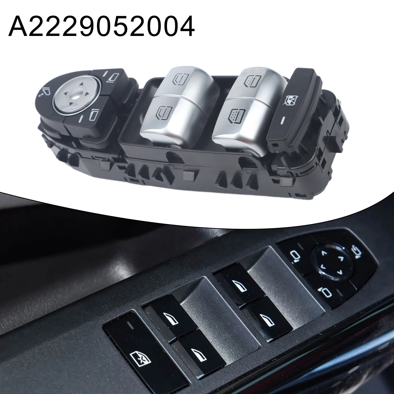 Plug-and-Play Window Switch for For MERCEDES S Class W222 V222 2013 to 2020 A2229052004 Direct Replacement without Modification
Plug-and-Play Window Switch for For MERCEDES S Class W222 V222 2013 to 2020 A2229052004 Direct Replacement without Modification