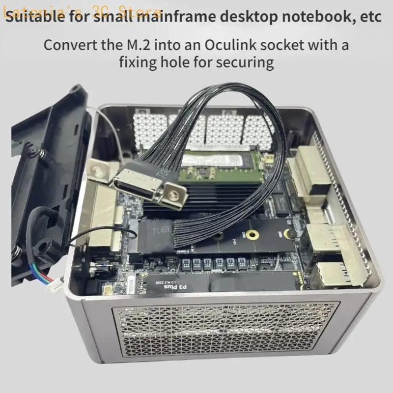 Durability M.2 to Oculink Cable for Fast Smooth Integration of Expansion Cards in Desktops and Notebook X3UB
Durability M.2 to Oculink Cable for Fast Smooth Integration of Expansion Cards in Desktops and Notebook X3UB