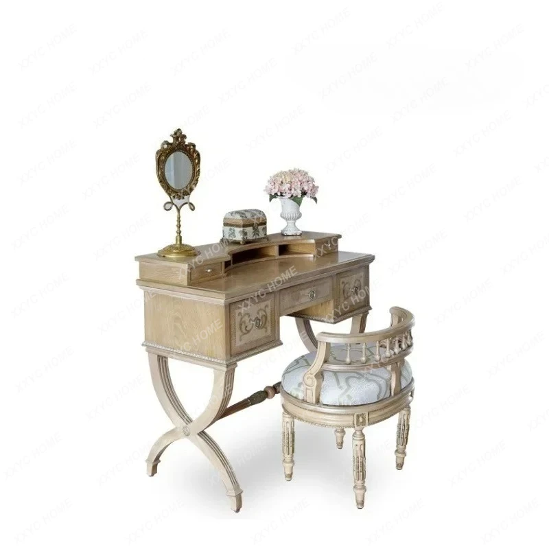 Q X High Sense Parquet Solid Wood Carving Flower Dressing Table Dressing Table Makeup Dressing Table
Q X High Sense Parquet Solid Wood Carving Flower Dressing Table Dressing Table Makeup Dressing Table