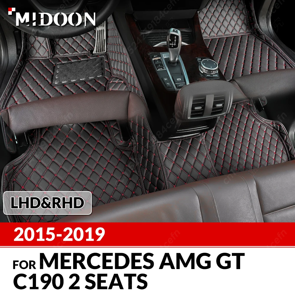Автомобильные коврики для BENZ AMG GT C190 (2 сиденья) 2015 2016 2017 2018 2019 Пользовательские автомобильные подушечки для ног коврик аксессуары для интерьера
Автомобильные коврики для BENZ AMG GT C190 (2 сиденья) 2015 2016 2017 2018 2019 Пользовательские автомобильные подушечки для ног коврик аксессуары для интерьера