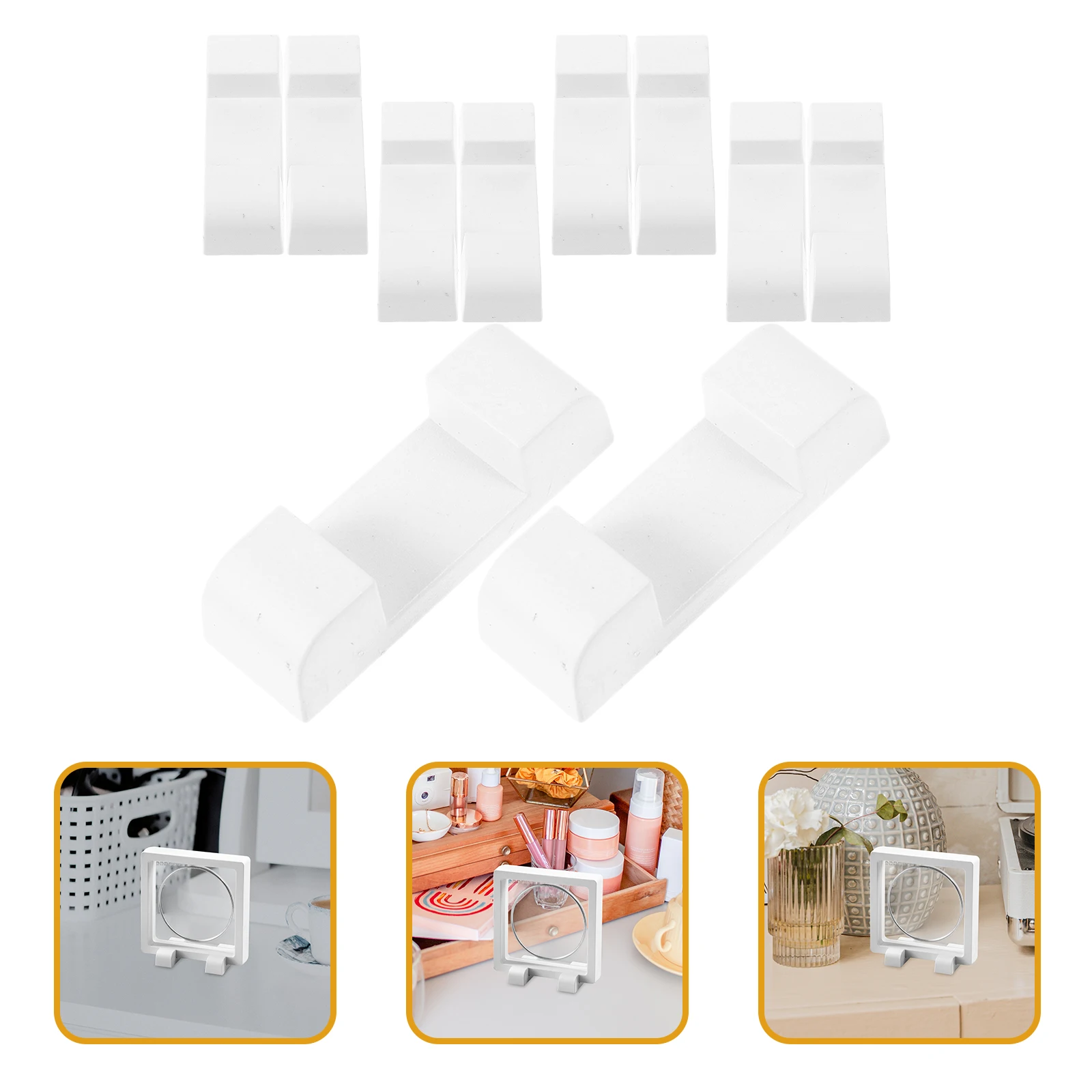 10Pcs Delicate Necklace Box Bases Floating Jewelry Display Stands Compact Size Easy Removal Frame Bases
10Pcs Delicate Necklace Box Bases Floating Jewelry Display Stands Compact Size Easy Removal Frame Bases