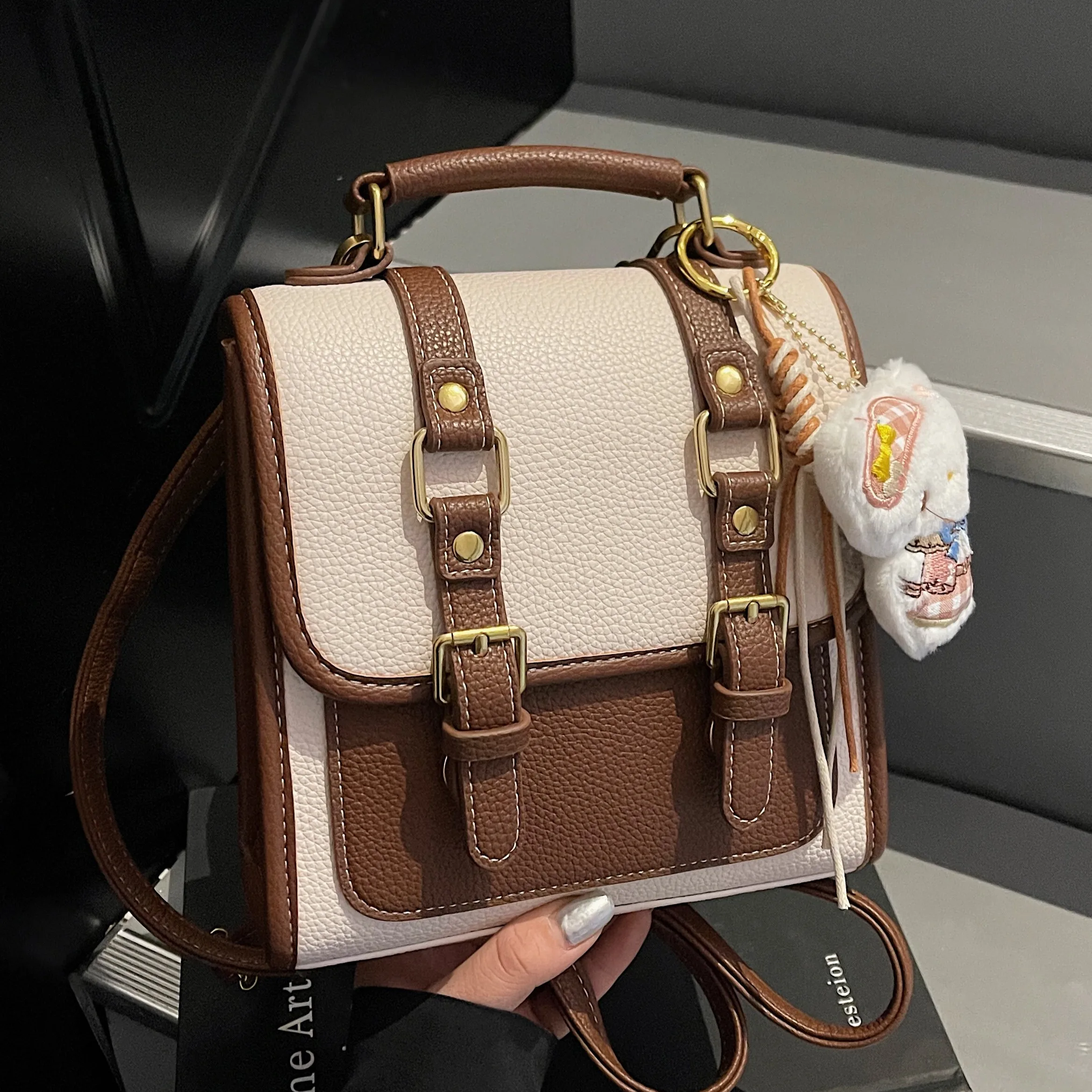 Youthful College Style Ladies Backpack New Pride Featuring Color Block Design Teen Girls Crossbody Bag Trendy Student Backpacks
Youthful College Style Ladies Backpack New Pride Featuring Color Block Design Teen Girls Crossbody Bag Trendy Student Backpacks