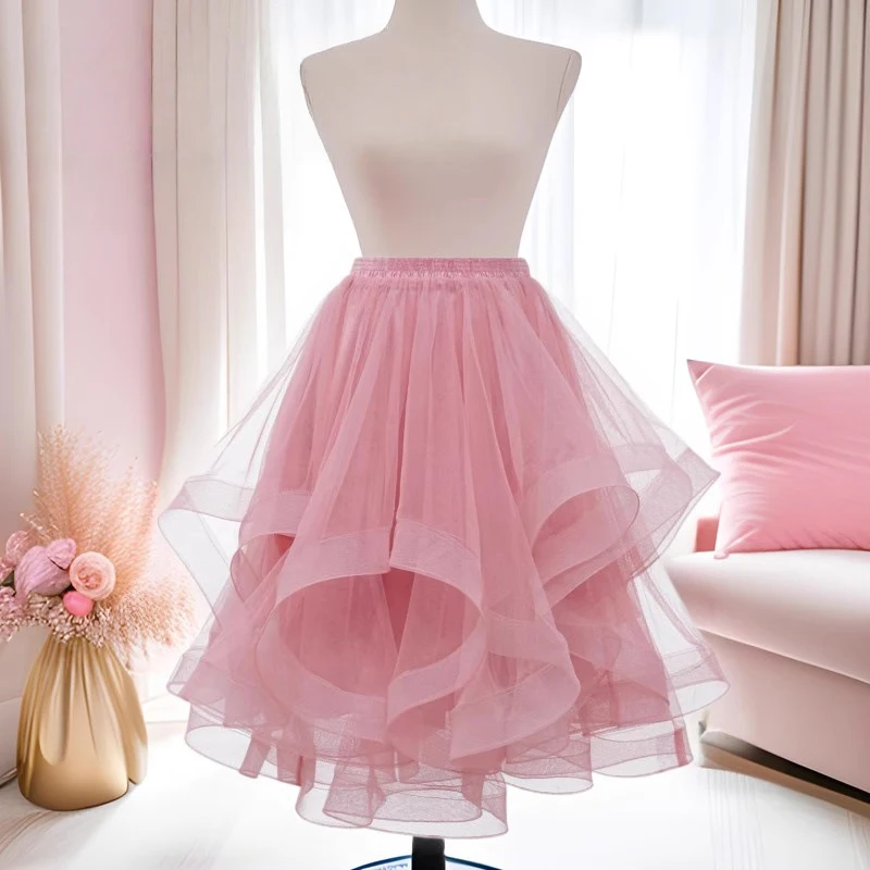 Fashion Mesh Latin Dance Skirt Ball Wedding Dress Evening Dress Bridesmaid Fishtail Medium and Long Tutu Skirt Cosplay Petticoat
Fashion Mesh Latin Dance Skirt Ball Wedding Dress Evening Dress Bridesmaid Fishtail Medium and Long Tutu Skirt Cosplay Petticoat