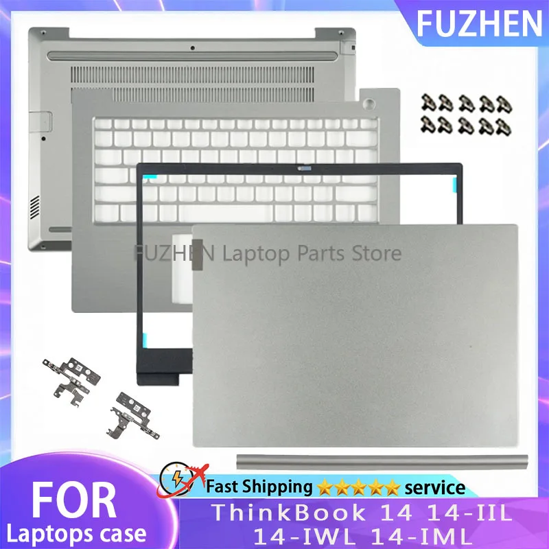 New Top Case For ThinkBook 14 14-IIL 14-IWL 14-IML LCD Back Cover/Front Bezel/Palmrest Hinges/Bottom Case silver gray
New Top Case For ThinkBook 14 14-IIL 14-IWL 14-IML LCD Back Cover/Front Bezel/Palmrest Hinges/Bottom Case silver gray