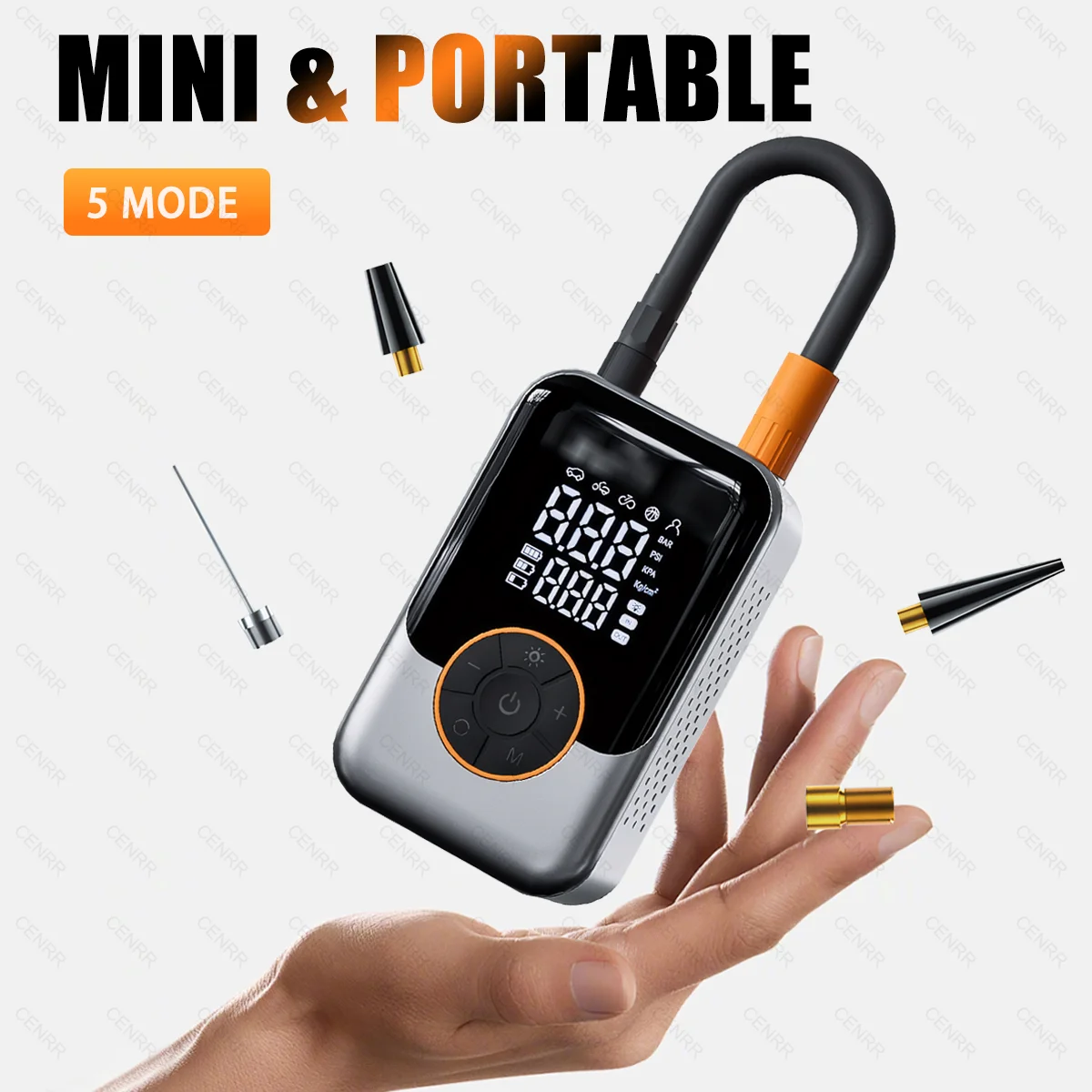 Portable Air Compressor Car Wireless Air Pump Electric Air Injector LCD Display Tire Inflator For Car Bike Motorcycle Tyre Ball
Portable Air Compressor Car Wireless Air Pump Electric Air Injector LCD Display Tire Inflator For Car Bike Motorcycle Tyre Ball