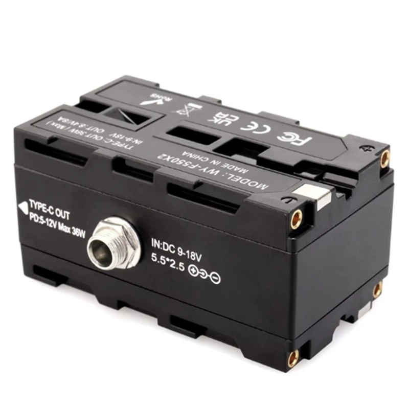 New-DC Dummy Battery Power Adapter Wide Compatible For Circuit NP F970 Dummy Battery Flexible Output For Digital SLR Camera
New-DC Dummy Battery Power Adapter Wide Compatible For Circuit NP F970 Dummy Battery Flexible Output For Digital SLR Camera
