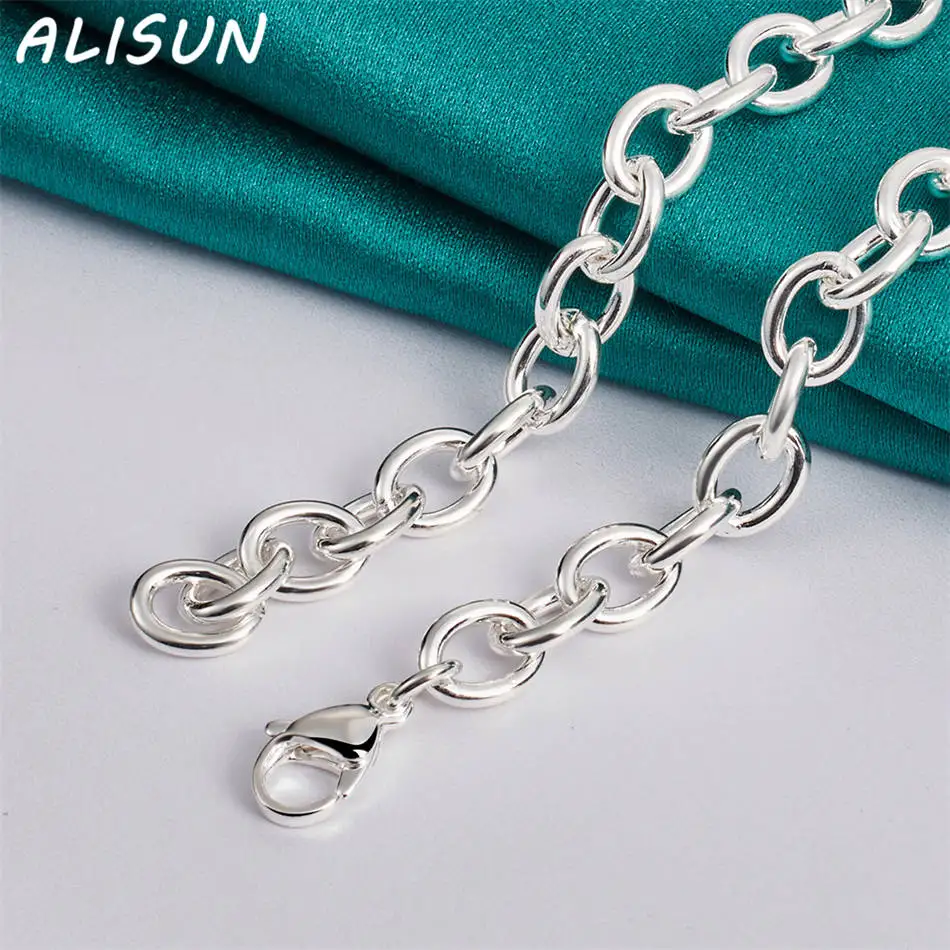 ALISUN 925 Sterling Silver 45cm Double Hearts Necklace For Women Creativity Gifts Street All-match Party And Daily Wear
ALISUN 925 Sterling Silver 45cm Double Hearts Necklace For Women Creativity Gifts Street All-match Party And Daily Wear