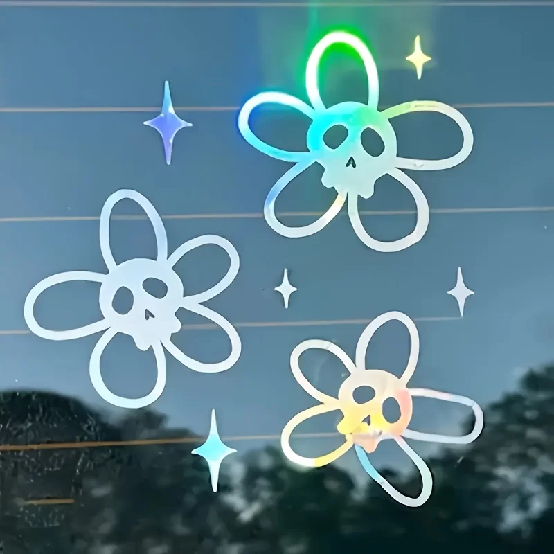 Виниловые наклейки с изображением черепа, цветов и звезд, водонепроницаемые наклейки 10x10 см для автомобиля, ноутбука и многого другого
Виниловые наклейки с изображением черепа, цветов и звезд, водонепроницаемые наклейки 10x10 см для автомобиля, ноутбука и многого другого