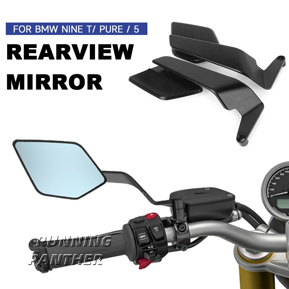 Motorcycle Side Mirror For BMW Rninet RNINET Pure R nine T /5 R9T R NINE T Stealth Max Mirror Blade Rearview Mirror Aluminum New
Motorcycle Side Mirror For BMW Rninet RNINET Pure R nine T /5 R9T R NINE T Stealth Max Mirror Blade Rearview Mirror Aluminum New