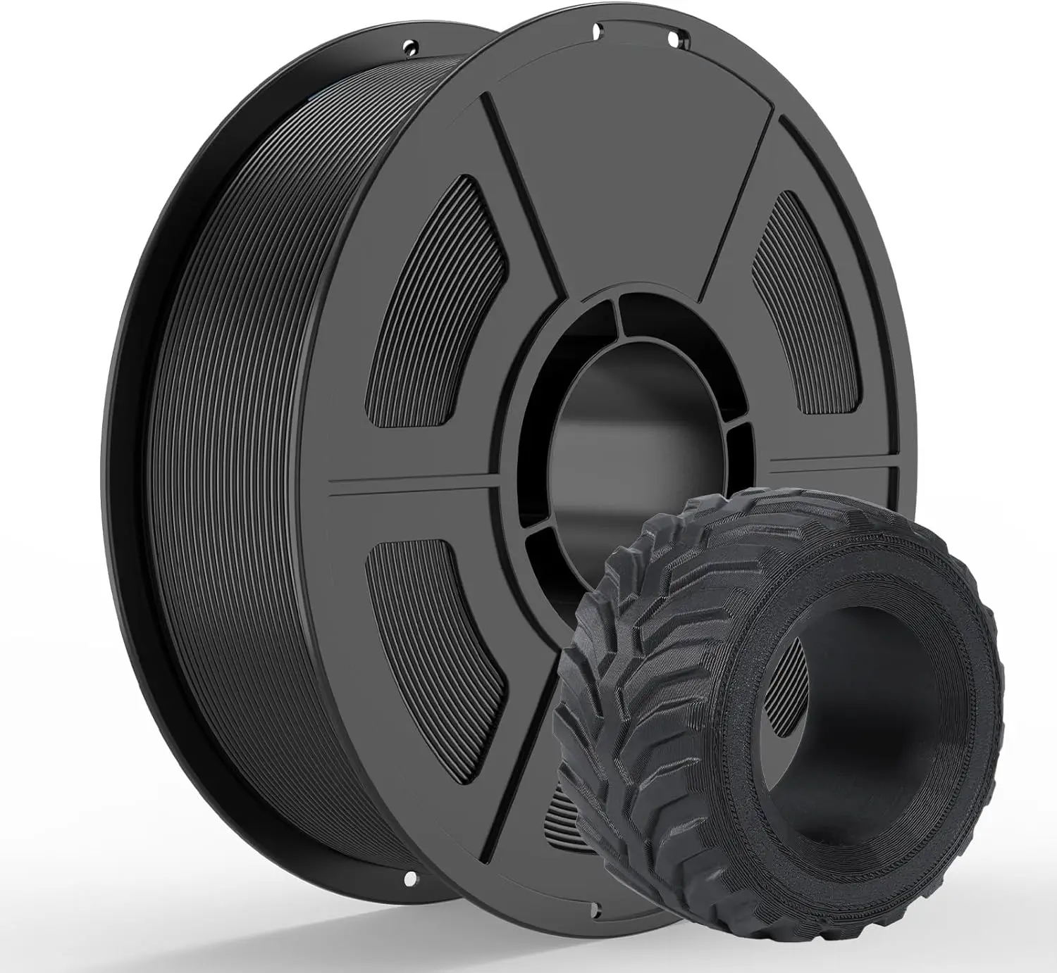 Flexible TPU Filament 1.75mm 95A for Fast 3D Printer Printing Dimensional Accuracy +/- 0.03mm 250g Spool
Flexible TPU Filament 1.75mm 95A for Fast 3D Printer Printing Dimensional Accuracy +/- 0.03mm 250g Spool