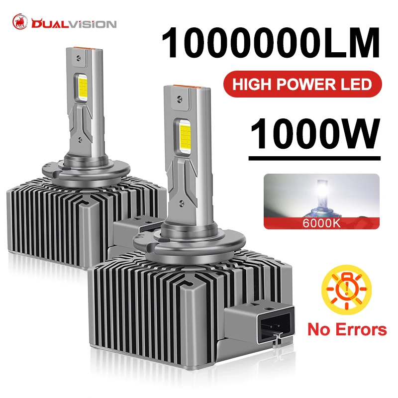 2PCS D1S D3S D1R D3R D SERIES LED Car Headlights Bulbs D2R D2S D4R D4S Turbo Lights 6000K Auto Lamp Plug&Play HID Conversion Kit
2PCS D1S D3S D1R D3R D SERIES LED Car Headlights Bulbs D2R D2S D4R D4S Turbo Lights 6000K Auto Lamp Plug&Play HID Conversion Kit