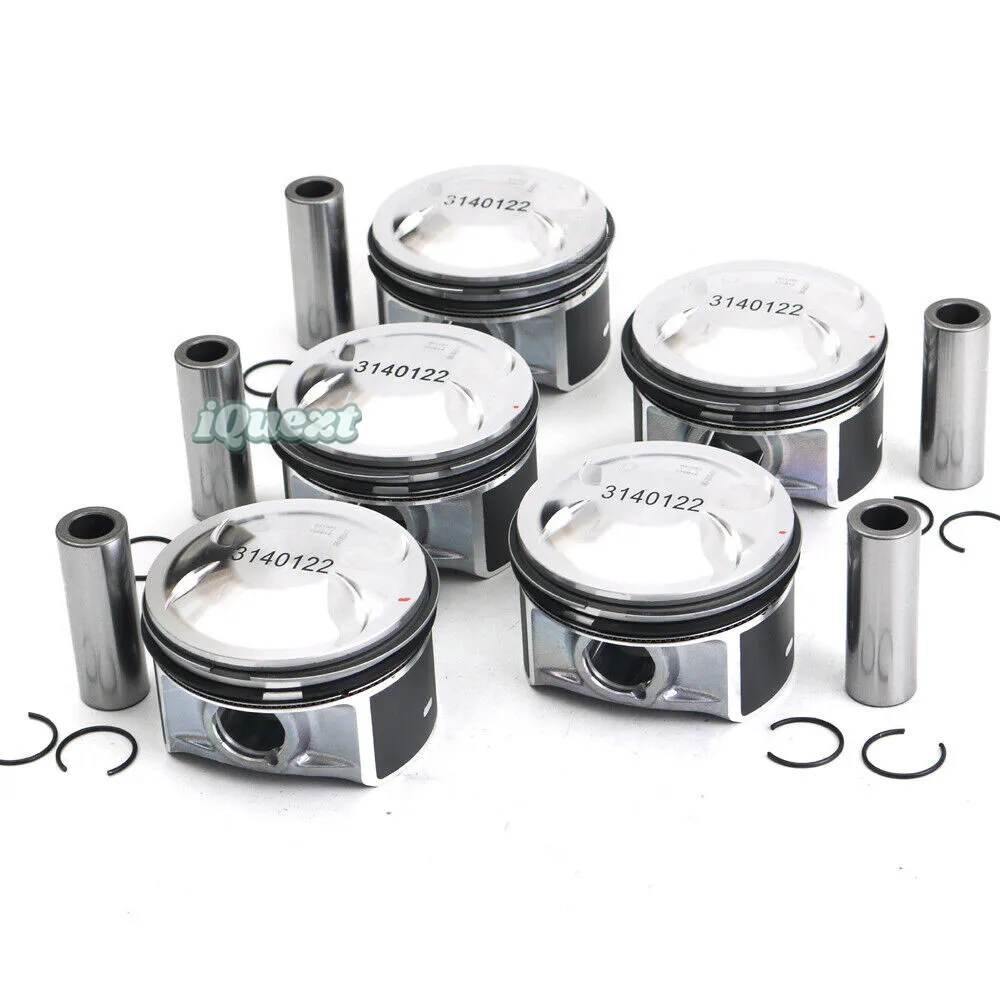 5x Volvo Pistons & Rings Set STD Φ81mm for S60 S80 V40 XC60 2.0 L5 B5204T8 B5204T9 31401695
5x Volvo Pistons & Rings Set STD Φ81mm for S60 S80 V40 XC60 2.0 L5 B5204T8 B5204T9 31401695
