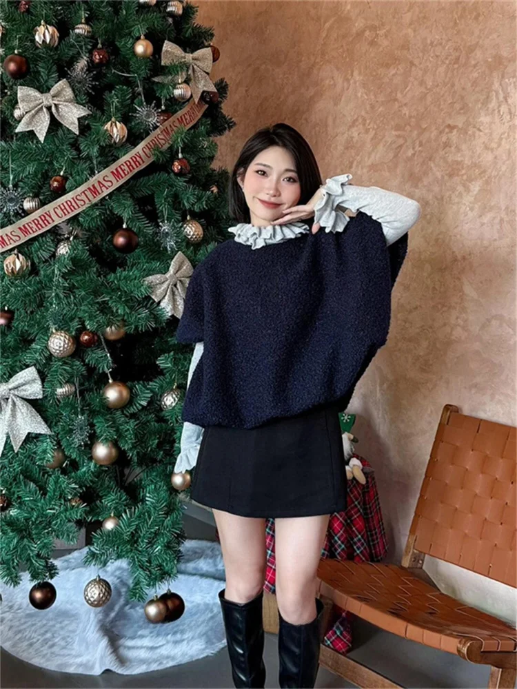 Женский трикотажный комплект Dongda Gate Plu с деревянными рюшами Long Sve round Ne ort Pants Faionable Autumn Wear
Женский трикотажный комплект Dongda Gate Plu с деревянными рюшами Long Sve round Ne ort Pants Faionable Autumn Wear