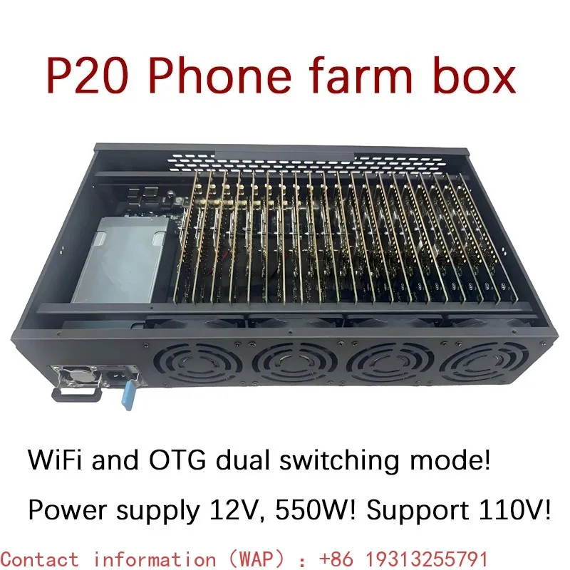 Mobile phone host box Mobile phone farm box OTG double cut breeding chassis P20 control equipment
Mobile phone host box Mobile phone farm box OTG double cut breeding chassis P20 control equipment