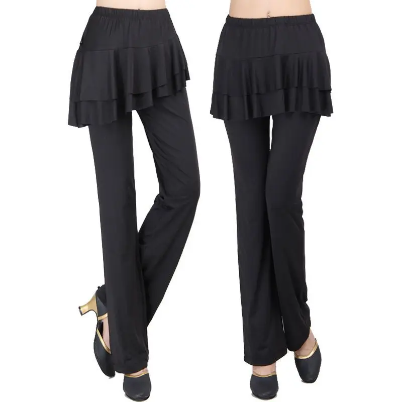 Square Dance Inteated Milk Silk Skirt Pants Women's Long Dance Trousers Yoga Fitn Sports Wear Suitable for Dancing
Square Dance Inteated Milk Silk Skirt Pants Women's Long Dance Trousers Yoga Fitn Sports Wear Suitable for Dancing