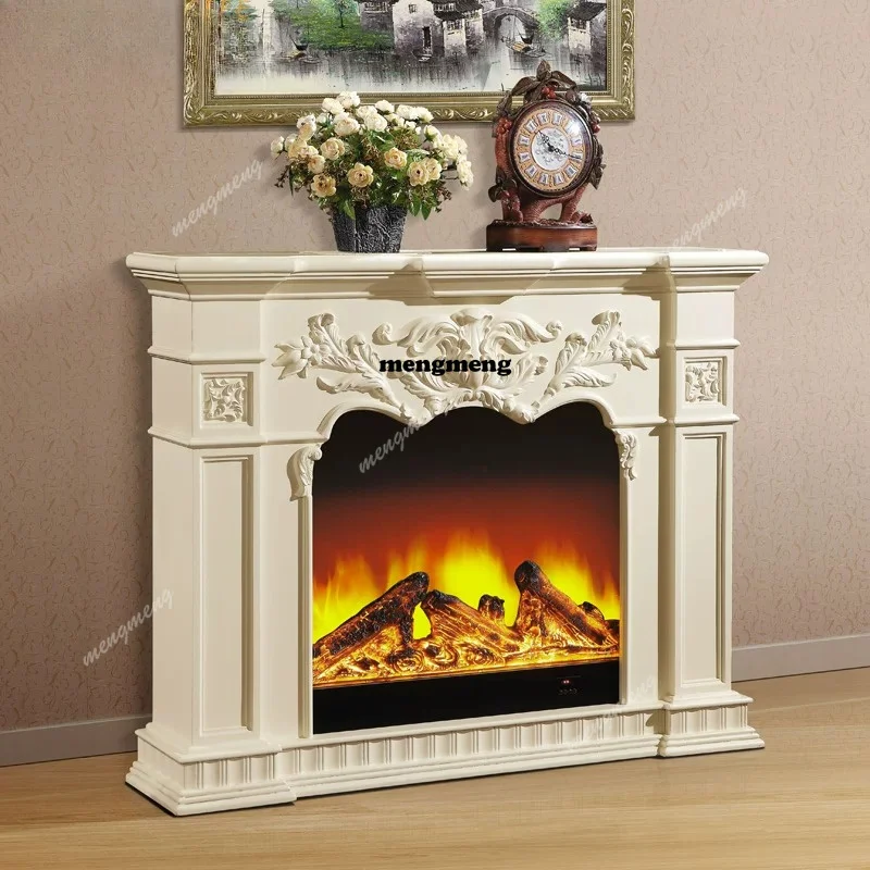 Solid wood mantel LED simulation fire heating core, decorative fireplace cabinet
Solid wood mantel LED simulation fire heating core, decorative fireplace cabinet