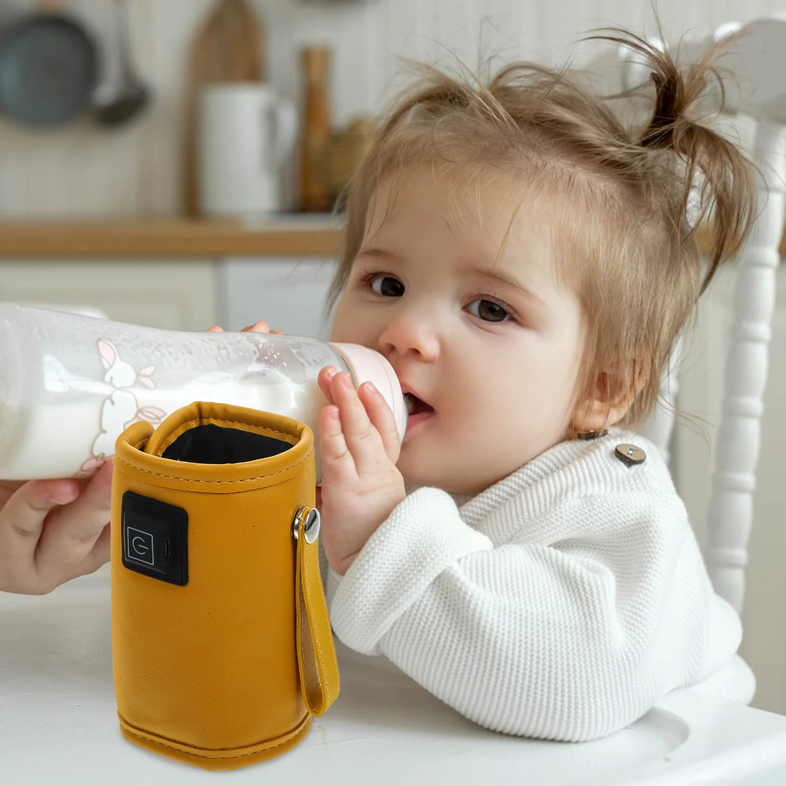 Portable USB Bottle Warmer Sleeve Constant Temperature Insulation for Breastmilk Travel on The Go Bottle Warmer
Portable USB Bottle Warmer Sleeve Constant Temperature Insulation for Breastmilk Travel on The Go Bottle Warmer