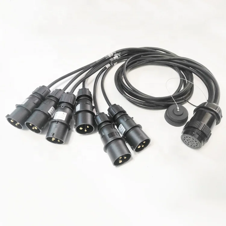 Customized Length 19 Pin Socapex Female Tails Cables
Customized Length 19 Pin Socapex Female Tails Cables