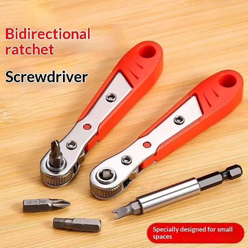 Mini Ratchet Wrench Screwdriver 1/4" Hex Adjustable Quick Release Socket Handle Hand Tool For Car Repair In Tight Spaces 1PC
Mini Ratchet Wrench Screwdriver 1/4" Hex Adjustable Quick Release Socket Handle Hand Tool For Car Repair In Tight Spaces 1PC