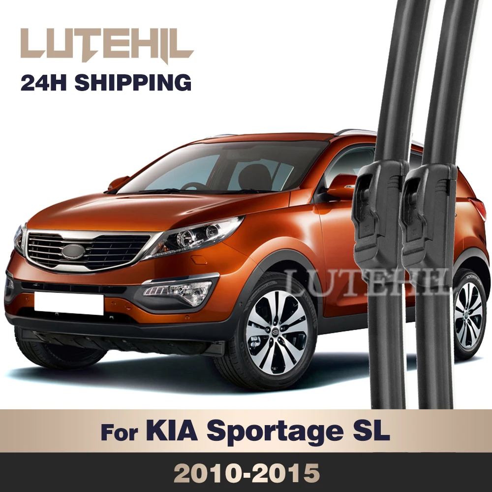 LUTEHIL Wiper For KIA Sportage SL 2010-2015 2011 2012 2013 2014 Front Wiper Blades Windshield Windscreen Window Brush 24"+18"
LUTEHIL Wiper For KIA Sportage SL 2010-2015 2011 2012 2013 2014 Front Wiper Blades Windshield Windscreen Window Brush 24"+18"