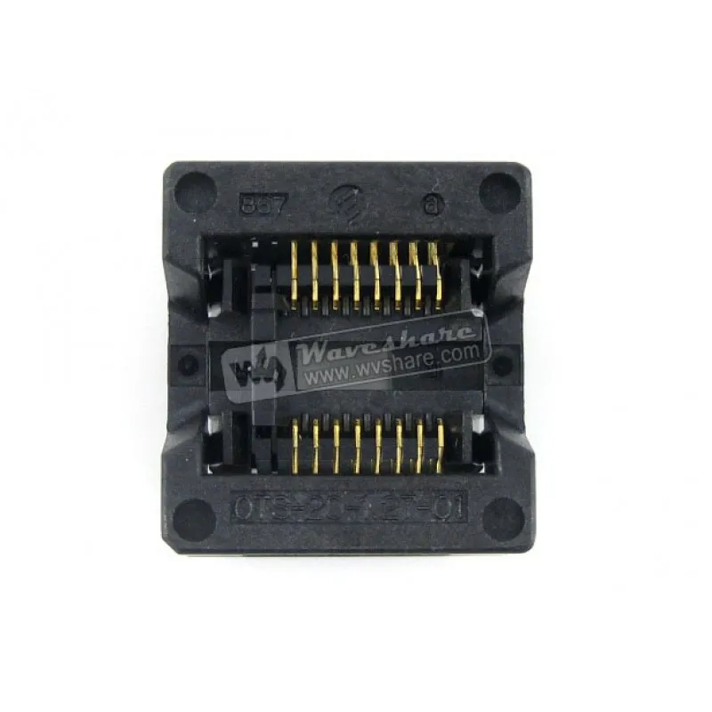 Makerseek OTS-16(20)-1.27-01 SKU 3582 Waveshare OTS 16 20 1.27 01, Test Burn in Socket,
Makerseek OTS-16(20)-1.27-01 SKU 3582 Waveshare OTS 16 20 1.27 01, Test Burn in Socket,