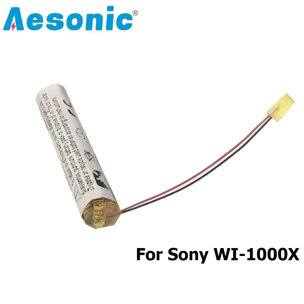 3.7V 450mAh WI1000X Li-Polymer Replacement Battery for Sony WI-1000X CP-WI1000X Wireless Bluetooth Earphone
3.7V 450mAh WI1000X Li-Polymer Replacement Battery for Sony WI-1000X CP-WI1000X Wireless Bluetooth Earphone