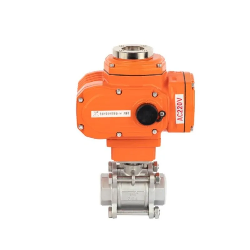 Electric stainless steel high temperature water vapor switch ball valve DN15-DN10
Electric stainless steel high temperature water vapor switch ball valve DN15-DN10