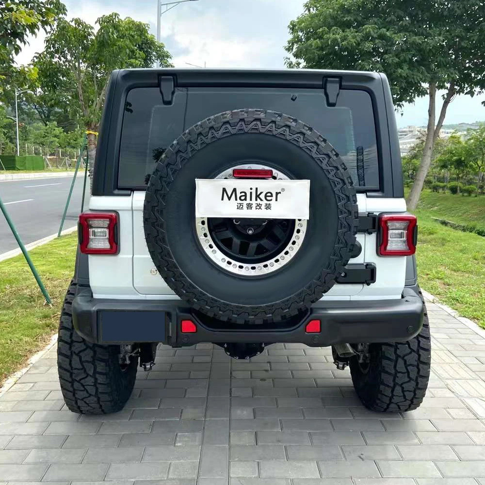 Maiker Aluminum 10th Anniversary Rear Bumper With Sensor Holes For Jeep Wrangler JL Bumper Accessories Maiker Manufacturer
Maiker Aluminum 10th Anniversary Rear Bumper With Sensor Holes For Jeep Wrangler JL Bumper Accessories Maiker Manufacturer