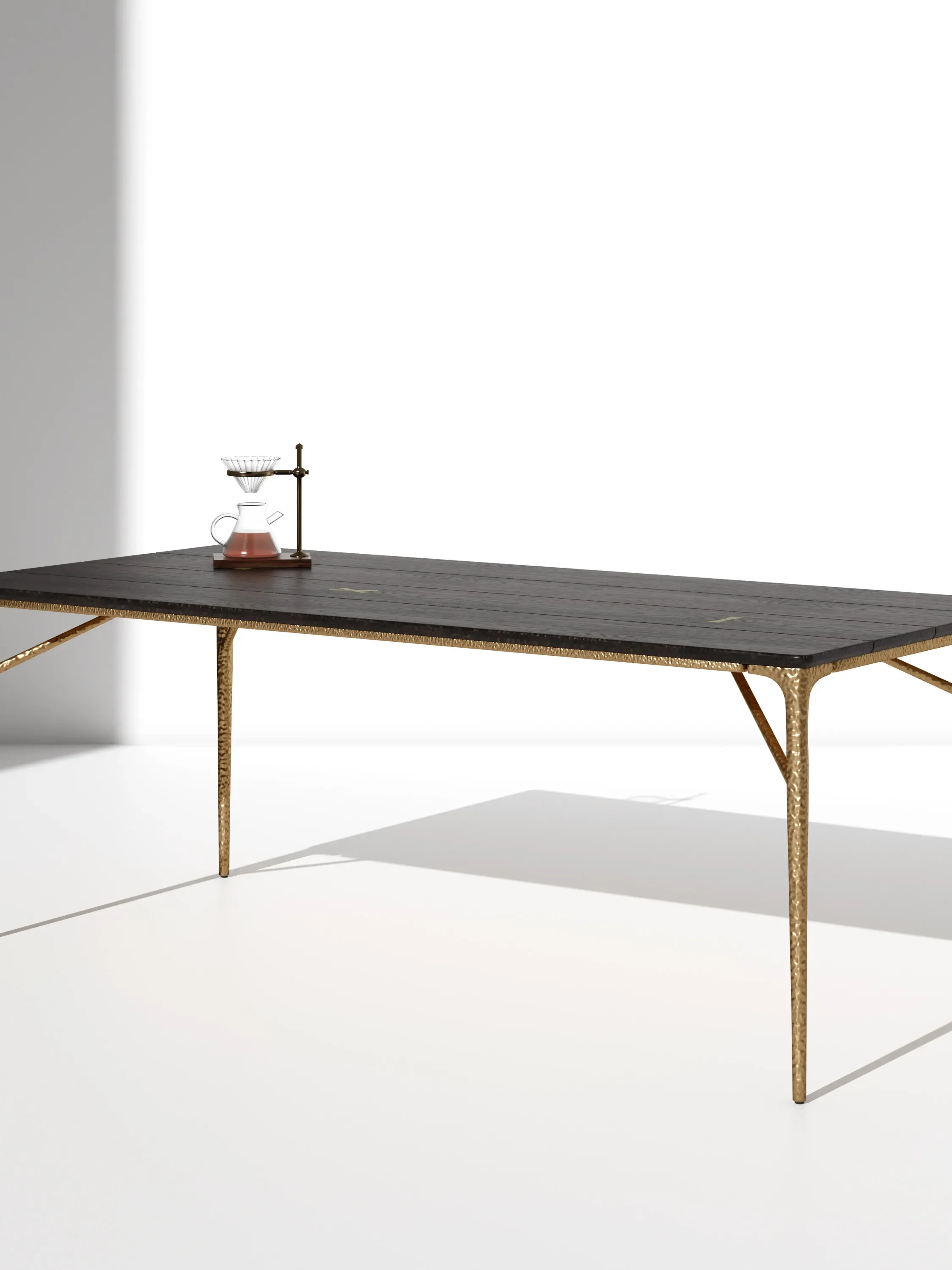 b22 Nordic furniture full oak retro solid wood high-end rectangular dining table
b22 Nordic furniture full oak retro solid wood high-end rectangular dining table