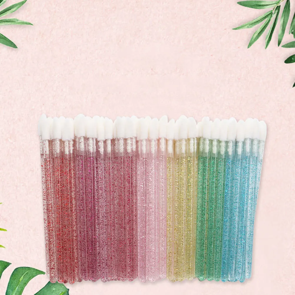 100Pcs Disposable Lip Gloss Applicators Hollow Plastic Lipstick Brushes Portable Makeup Tool Kit Red Pink Lightweight Design
100Pcs Disposable Lip Gloss Applicators Hollow Plastic Lipstick Brushes Portable Makeup Tool Kit Red Pink Lightweight Design