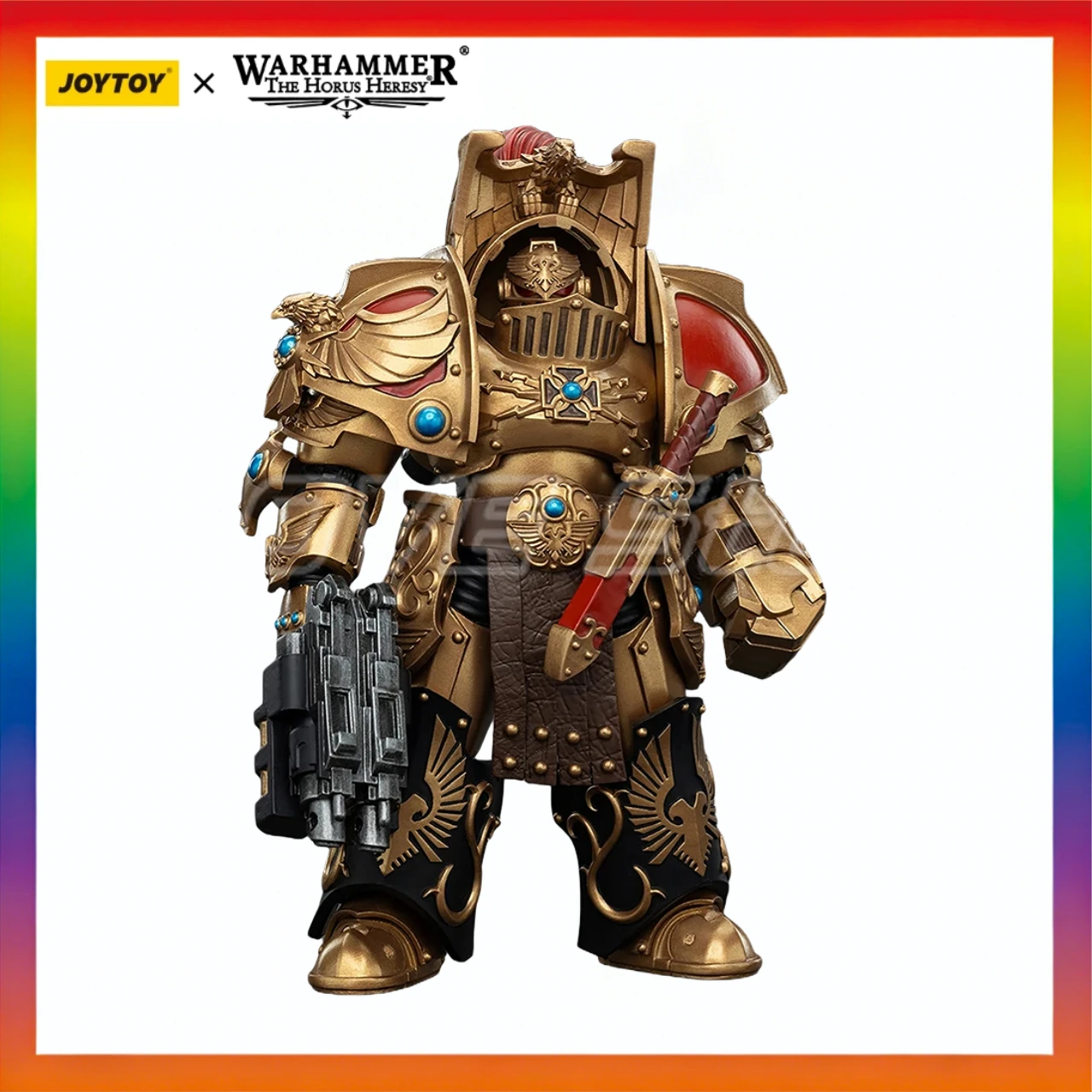 Original JOYTOY Warhammer 40K Legio Custodes AquilonTerminator SquadAquilon Withtwinlinked Destructor1/18 Action Figure
Original JOYTOY Warhammer 40K Legio Custodes AquilonTerminator SquadAquilon Withtwinlinked Destructor1/18 Action Figure