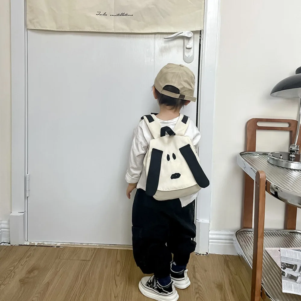 Trendy Korean Version Children's Backpack Cute Puppy Contrasting Colors Satchel Canvas Travel Bag
Trendy Korean Version Children's Backpack Cute Puppy Contrasting Colors Satchel Canvas Travel Bag