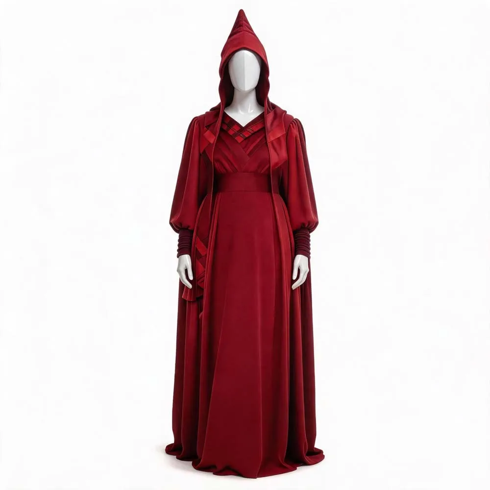 SW Mother Talzin Hooded Dress Cosplay Costumes Movie Character Halloween Party Costumes Performance Clothes for Women
SW Mother Talzin Hooded Dress Cosplay Costumes Movie Character Halloween Party Costumes Performance Clothes for Women