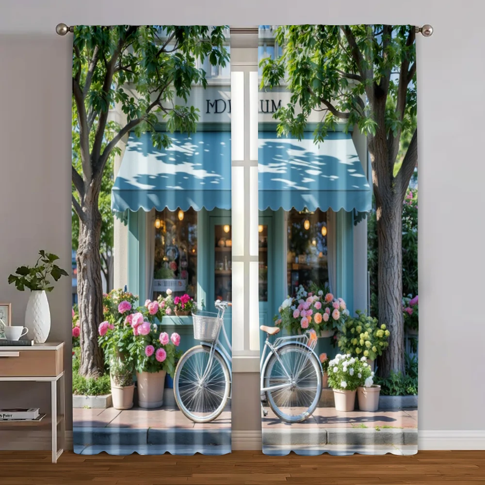 2pcs, Curtains&Window Treatment Charming flower shop spring Durable 100% Polyester Fabric (without rod) Room Decor Use for
2pcs, Curtains&Window Treatment Charming flower shop spring Durable 100% Polyester Fabric (without rod) Room Decor Use for