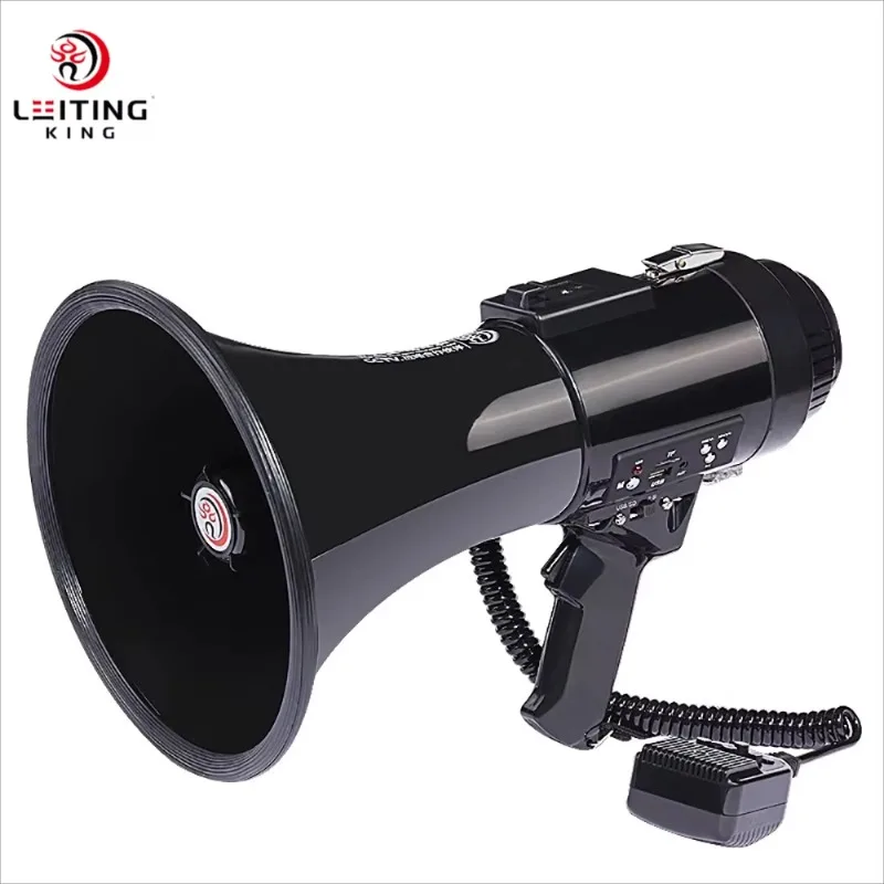 【2026】LEITING KING Megaphone Loudspeaker 50W High Power Megaphones Rechargeable Portable Wireless Megaphone
【2026】LEITING KING Megaphone Loudspeaker 50W High Power Megaphones Rechargeable Portable Wireless Megaphone