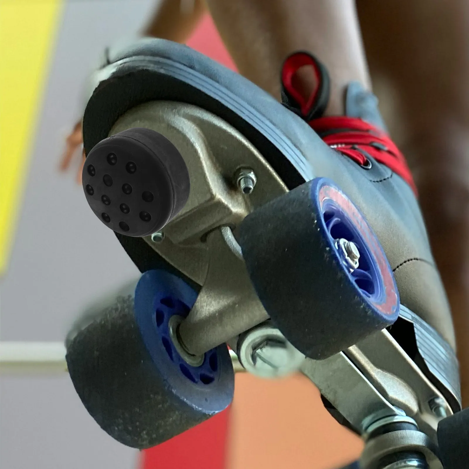2Pcs Long-Lasting Rubber Toe Stops for Quad Roller Skates Precise Speed Control Balanced Stability Skate Brake Replacement
2Pcs Long-Lasting Rubber Toe Stops for Quad Roller Skates Precise Speed Control Balanced Stability Skate Brake Replacement