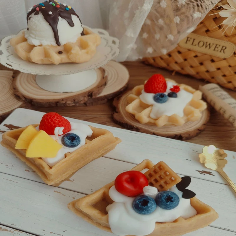 Fruit Ice Cream Waffle Aroma Candle Soy Wax Scented Candle Strawberry Cake Dessert Bedroom Decoration Shoot Props Birthday Gift
Fruit Ice Cream Waffle Aroma Candle Soy Wax Scented Candle Strawberry Cake Dessert Bedroom Decoration Shoot Props Birthday Gift