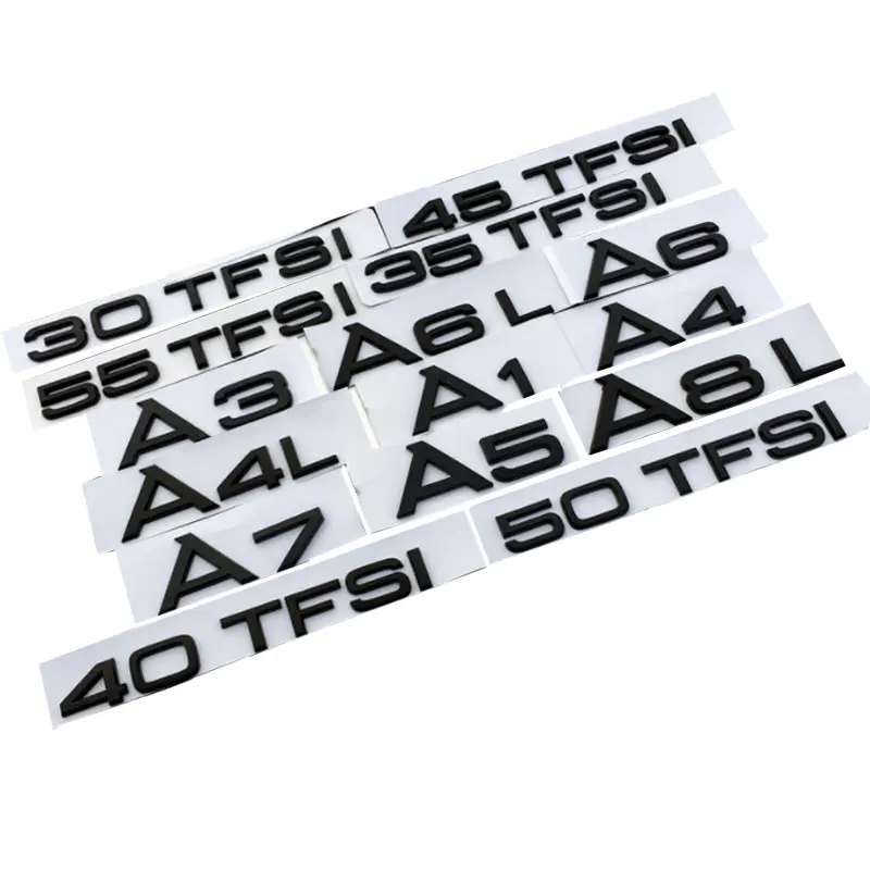 For audi A3 A4 A5 A6 A7 A8 B7 B8 Number Emblem Car Sticker refit accessories Rear Trunk Tail Label Badge chrome decoration decal
For audi A3 A4 A5 A6 A7 A8 B7 B8 Number Emblem Car Sticker refit accessories Rear Trunk Tail Label Badge chrome decoration decal