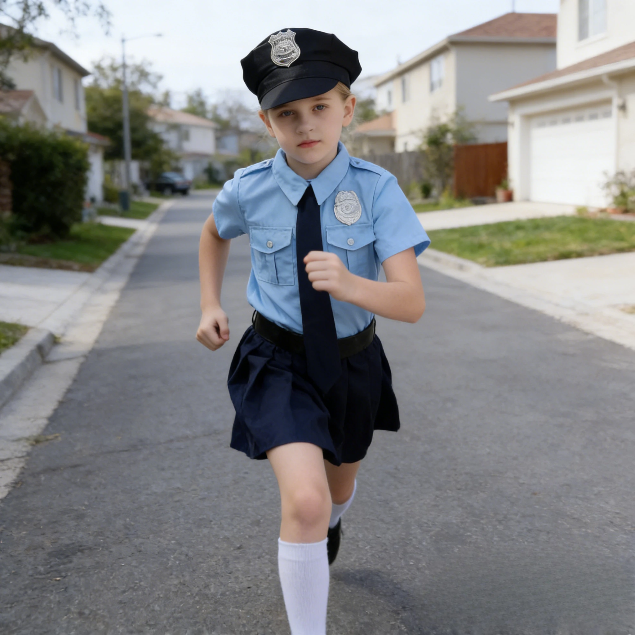 Kids Officer Costume Cute Cop Uniform for Girls Role Play Outfit Festival Holiday Party Stage Performance
Kids Officer Costume Cute Cop Uniform for Girls Role Play Outfit Festival Holiday Party Stage Performance