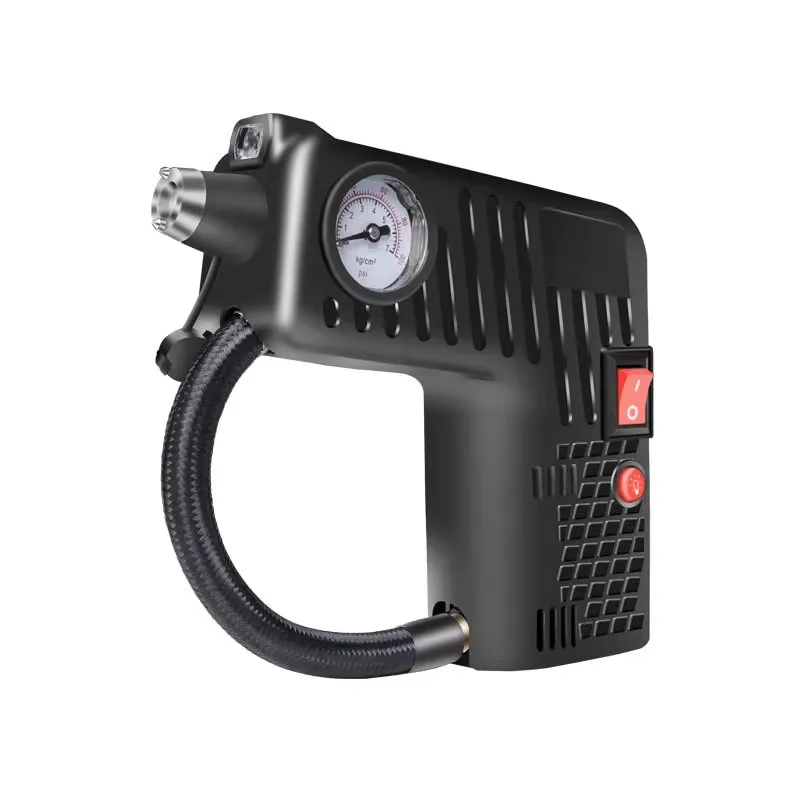 Car mounted inflation pump Tire inflation pump Tire pressure detector Inflation pump Handheld inflation pump Inflation cylinder
Car mounted inflation pump Tire inflation pump Tire pressure detector Inflation pump Handheld inflation pump Inflation cylinder