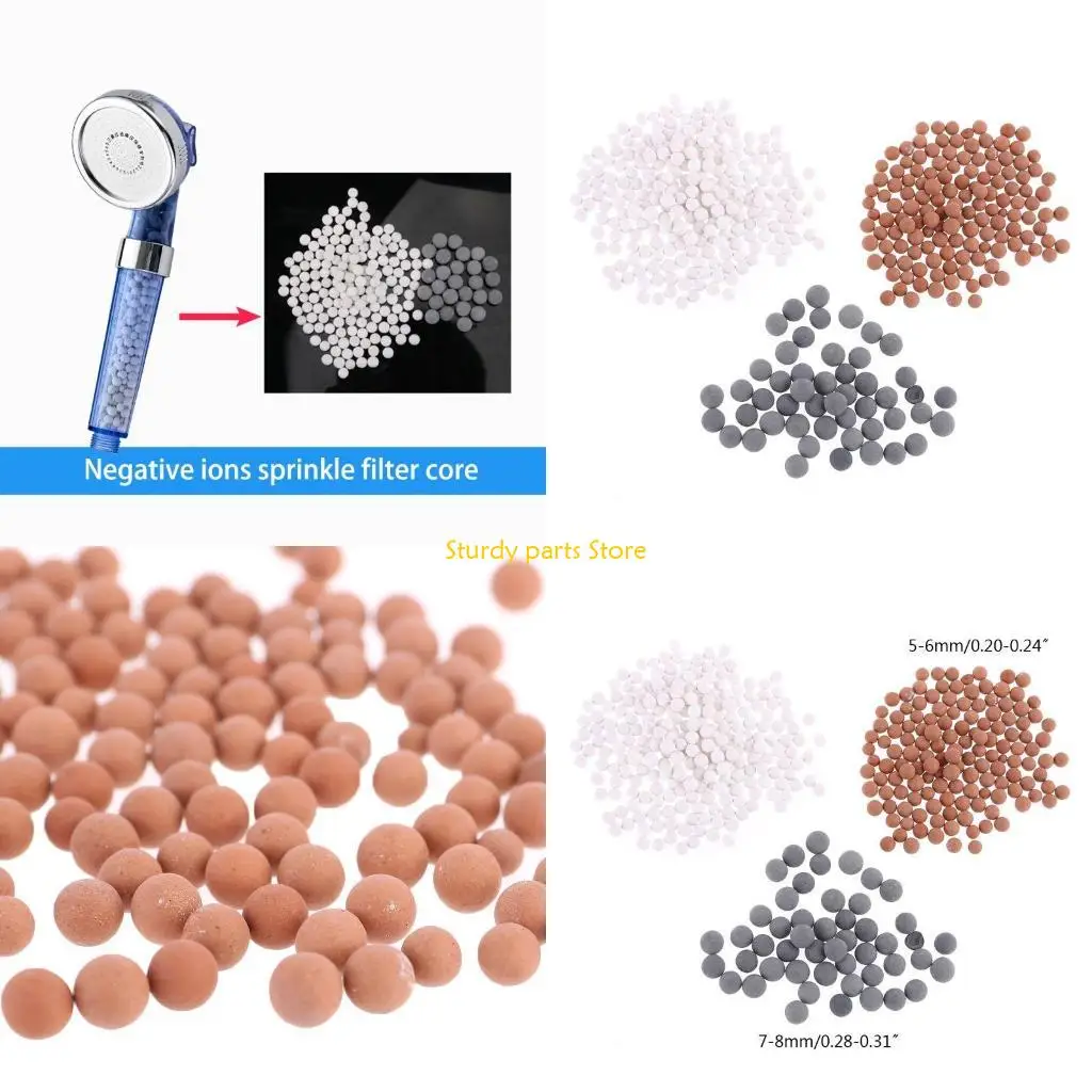 97QC 3 Packs Filtration Shower for Head Negative Mineral Balls for Dry Skin Hair
97QC 3 Packs Filtration Shower for Head Negative Mineral Balls for Dry Skin Hair