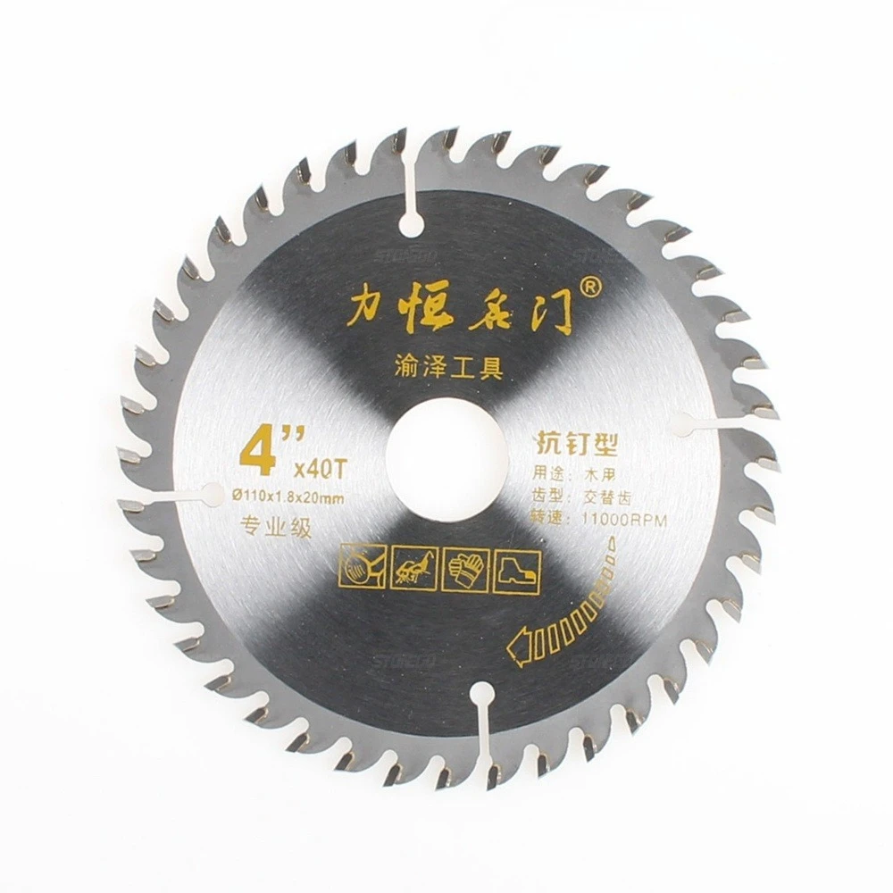 Professional 110mm 4inch Circular Saw Blade Disc Wood Cutting Tool Bore Diameter 20mm For Rotary Tool Woodworking
Professional 110mm 4inch Circular Saw Blade Disc Wood Cutting Tool Bore Diameter 20mm For Rotary Tool Woodworking